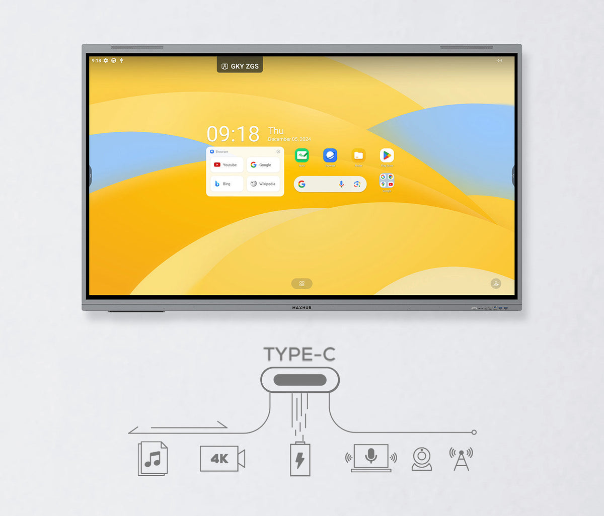MAXHUB 75 inch E3 Series Interactive Display – Model E7530