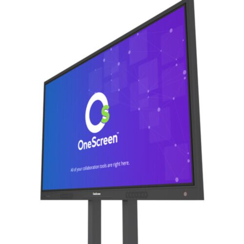 OneScreen T6 86" 4K UHD Interactive Touchscreen Display – Smart Collaboration for Classrooms & Conference Rooms