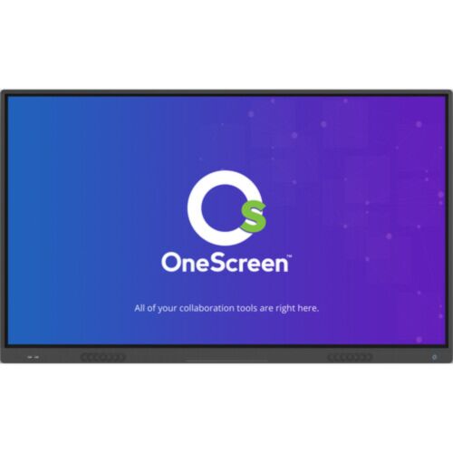 OneScreen T6 98" 4K UHD Interactive Touchscreen Display – Large Format Collaboration for Classrooms, Offices & Conference Halls