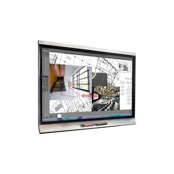 SMART Board 75" 4K UHD Interactive Flat Panel – SPNL-6275 with iQ, DViT Touch, and Integrated Collaboration Tools