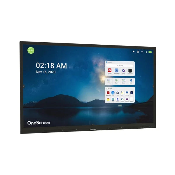 OneScreen TL7 75 inch 4k Interactive Touchscreen Display