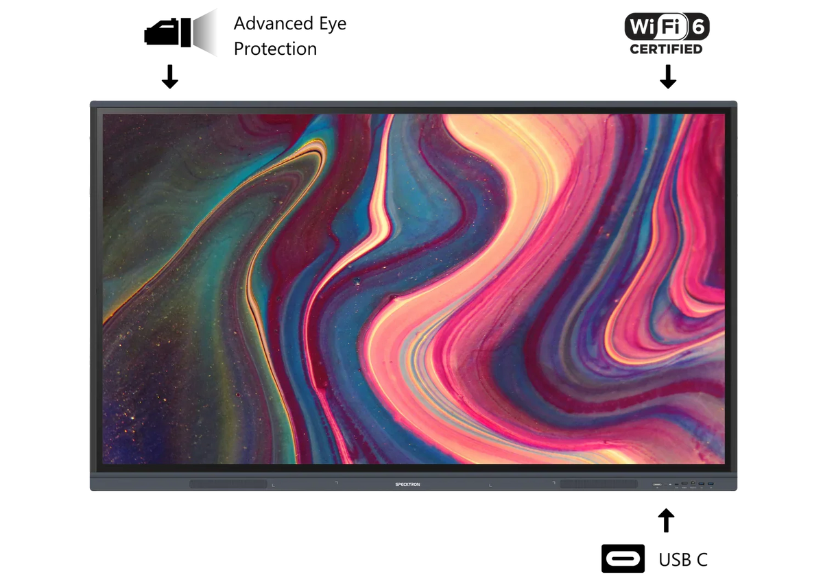 Specktron UDX 86” 4K Ultra HD Interactive Flat Panel – Model UDX-86S2