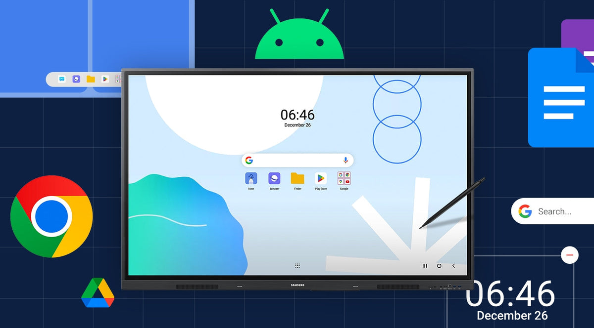 Samsung 75" – WAD Series Interactive Display (Model: LH75WADWLGCXZA)