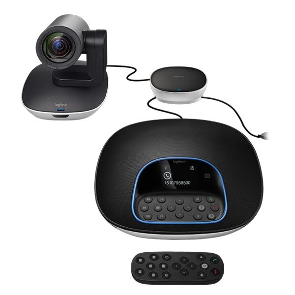 Logitech Group Video Conferencing – Professional HD Conferencing System for Large Rooms
