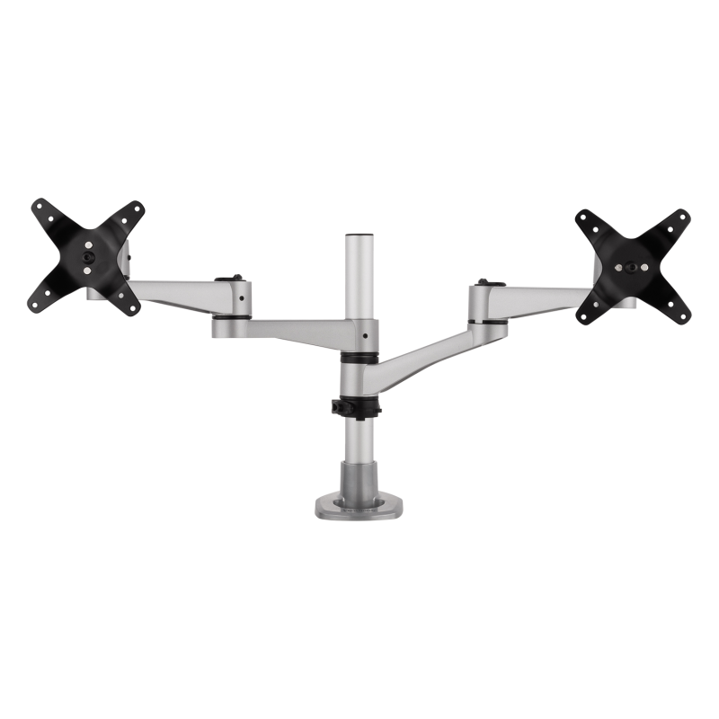 ViewSonic Dual Monitor Mounting Arm for Two 24 Inch Monitors VESA Compatible - LCD-DMA-001