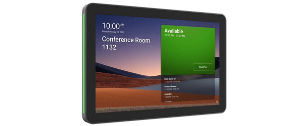 Logitech Tap Scheduler Meeting Room Scheduling Panel