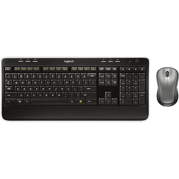 Logitech MK520 Wireless Combo – Full-Size Comfort Keyboard and Precision Mouse for Everyday Productivity