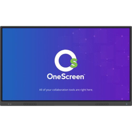 OneScreen T6 65" 4K UHD Interactive Touchscreen Display – Smart Collaboration for Classrooms & Conference Rooms