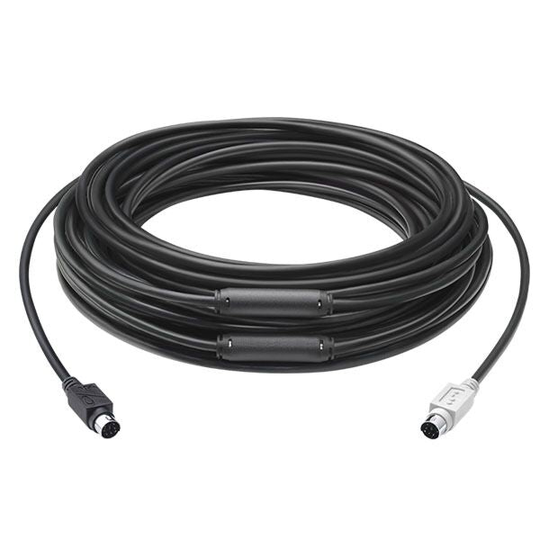 Logitech GROUP 15M Extended Cable – Extended Connectivity Solution for Large Meeting Rooms
